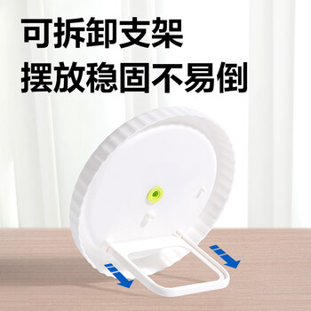 得力（deli）钟表模型小学生数学一二年级时钟儿童教学学具学习认识时间教材同步 24小时三针手动儿童生日礼物