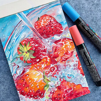 uni三菱POSCA丙烯马克笔(太字)浅蓝色单支PC-8K画笔海报广告记号笔绘画手绘涂鸦笔画画水彩笔 uni三菱POSCA丙烯马克笔(太字)浅蓝色单支PC-8K画笔海报广告记号笔绘画手绘涂鸦笔画画水彩笔