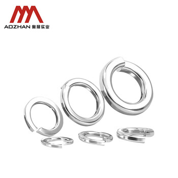 奥展实业(AOZHAN)304不锈钢GB93弹簧垫圈全系列 M16 20颗/包 奥展实业(AOZHAN)304不锈钢GB93弹簧垫圈全系列 M16 20颗/包