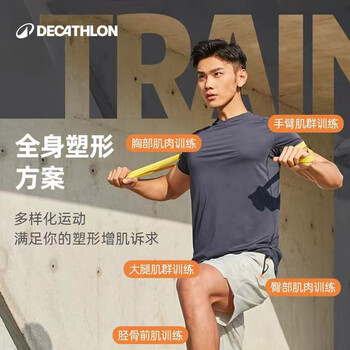 迪卡侬弹力带瑜伽器材健身带红色(新老款批次logo不同)2531588 迪卡侬弹力带瑜伽器材健身带红色(新老款批次logo不同)2531588