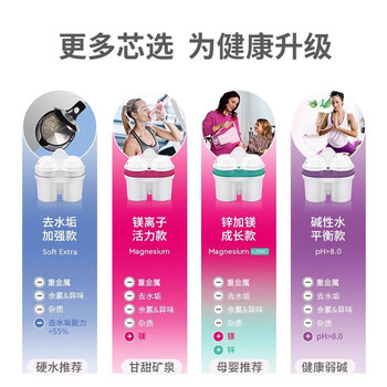 倍世欧洲原装进口第4代去水垢加强款滤芯去垢力提升55% 增强款6只装 倍世欧洲原装进口第4代去水垢加强款滤芯去垢力提升55% 增强款6只装