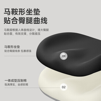 普格瑞司新款双背椅人体工学椅舒适久坐电脑椅办公椅老板椅家用宿舍椅10BH