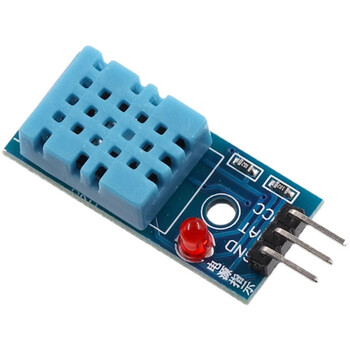 DHT11温湿度传感器单总线模块数字开关 电子积木 DHT11传感器 DHT11温湿度模块（带线） 