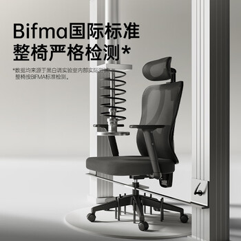 黑白调P1人体工学椅电脑椅子人工力学座椅久坐办公椅电竞椅学习椅高配 黑白调P1人体工学椅电脑椅子人工力学座椅久坐办公椅电竞椅学习椅高配