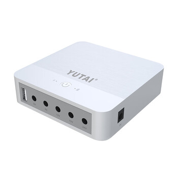 宇泰ups不间断电源 直流ups电池5V/9V/12V/15V/24V光猫备用宿舍电源充电宝【路由器 监控专用】YT-MINI