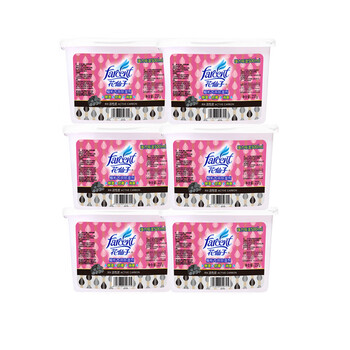 花仙子(Farcent)除湿盒 除湿干燥剂鞋衣柜室内房间防潮剂吸湿盒 活性碳 237g*6盒 花仙子(Farcent)除湿盒 除湿干燥剂鞋衣柜室内房间防潮剂吸湿盒 活性碳 237g*6盒