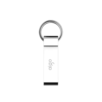 AIGO爱国者 金属U盘 64G USB2.0 车载办公小容量U盘防丢迷你优盘防水高性价比 U210