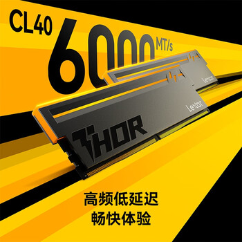 雷克沙(Lexar)DDR5 6000 128GB(64GB×2)套条 电竞RGB灯条内存条 CL40 AI部署一步到位 Thor雷神之刃二代 黑色 雷克沙(Lexar)DDR5 6000 128GB(64GB×2)套条 电竞RGB灯条内存条 CL40 AI部署一步到位 Thor雷神之刃二代 黑色