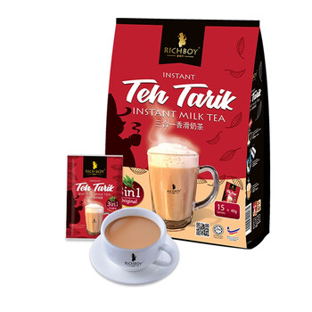 富家仔 香滑港式奶茶粉600g 马来西亚进口拉茶丝滑奶茶快乐续命水下午茶 富家仔 香滑港式奶茶粉600g 马来西亚进口拉茶丝滑奶茶快乐续命水下午茶