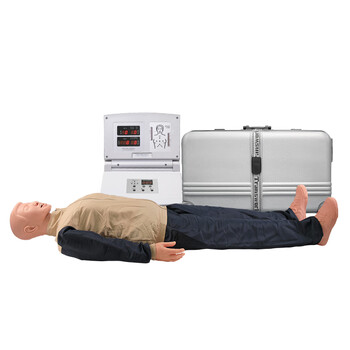 勤良高级多功能气管插管心肺复苏模拟人全身 CPR人工呼吸急救训练模型假人成人气管插管训练QL/CPR480Q