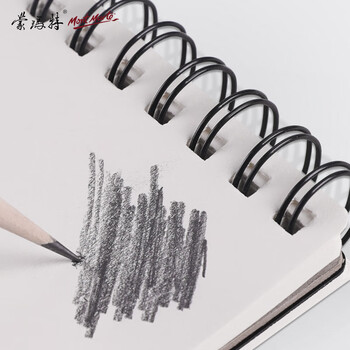 蒙玛特(Mont Marte)a5素描本 素描纸加厚速写本儿童手绘画画本 硬面空白本线圈彩铅本画纸MSB0004 速写 马克笔绘画