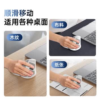 多彩（Delux）（DeLUX） M618G DB人体工学垂直鼠标 立式鼠标 无线蓝牙鼠标办公鼠标 可拆卸掌托 可充电 黑灰