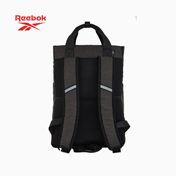 锐步防泼水干湿分区轻量化耐磨户外旅行双肩包多功能隔层 黑色