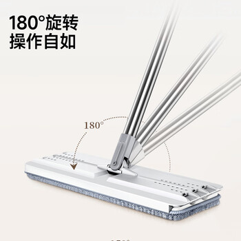 五月花平板拖把配布38CM1块布特大号刮刮桶平板单拖把配件