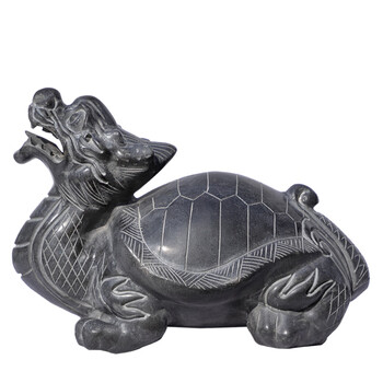 希少珍蔵 全手工精彫 石猿 靑石擺件 石彫石器91821