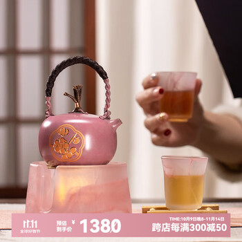 ティーポットセット中国の老舗ブランド「朱福青銅器」の5代目継承者