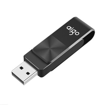 爱国者(aigo)金属U盘 32GB USB2.0 商务迷你款简约旋转优盘稳定传输 U266 黑色 爱国者(aigo)金属U盘 32GB USB2.0 商务迷你款简约旋转优盘稳定传输 U266 黑色