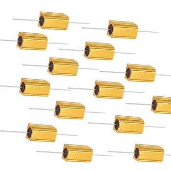 汇君5W黄金铝壳电阻大功率电阻器 300R