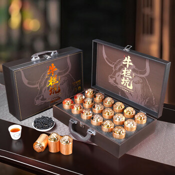 特級烏龍茶　武夷山牛欄坑肉桂岩茶　礼盒8.3g×6袋 牛栏肉肉- 京东