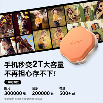 VEIGLO移动固态硬盘500GB（PSSD）苹果手机直连Type-c3.2 iPhone16 安卓手机电脑两用外接硬盘