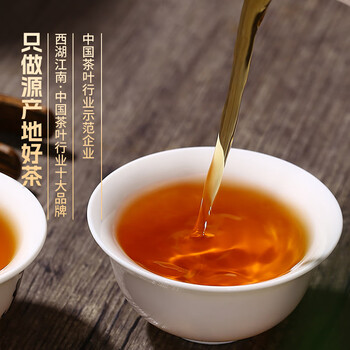 西湖江南茶叶礼盒装正山小种正宗红茶300g高档年货送礼品礼物长辈父母领导