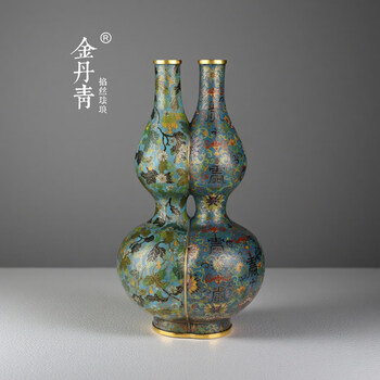 清代掐丝珐琅花瓶价格报价行情- 京东