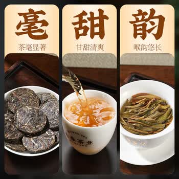 七春茶叶礼盒600g普洱生茶高端云南特产小饼古树端午送老丈人父亲礼物