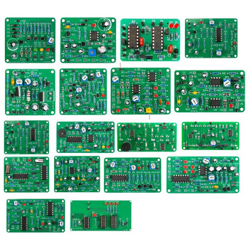 伍陆电子江苏中职对口单招电子电工专业技能操作训练套件 焊接练习电路板 常见电路+综合模拟训练（20套）