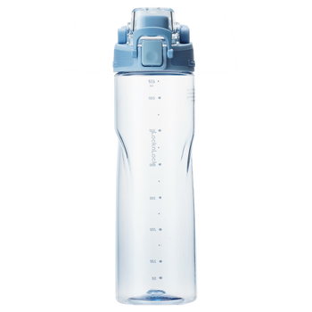 乐扣乐扣(LOCK&LOCK)人鱼线塑料运动水杯夏天便携水壶带刻度提手男女水杯子700ML蓝色 乐扣乐扣(LOCK&LOCK)人鱼线塑料运动水杯夏天便携水壶带刻度提手男女水杯子700ML蓝色