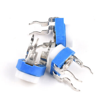 佰达特 RM065卧式蓝白可调电位器1K2K5K10K20K50K100R200K500K1M 201 501 204 （200K）（130只）