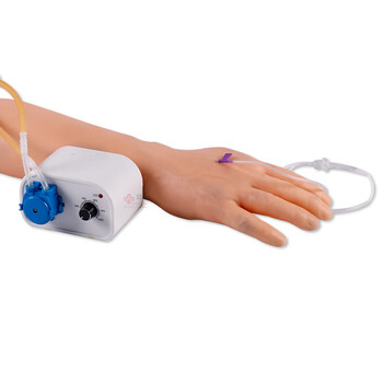 勤良高级全功能静脉穿刺及肌肉注射训练手臂模型三角肌肉注射静脉穿刺输液采血训练模型（带血液循环） QL/HS3