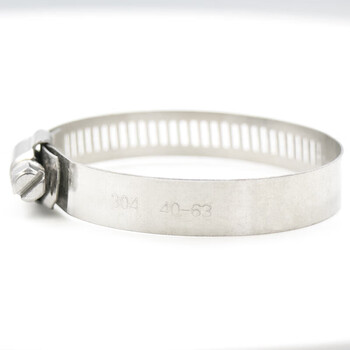 永利尚美式卡箍304不锈钢喉箍水管抱箍 管卡扣固定管卡 14-27mm（10个）