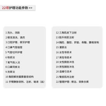 勤良高级多功能护理训练模拟人男性急救基础护理练习教学假人穿刺注射导尿模型气管插管训练QL/H130A