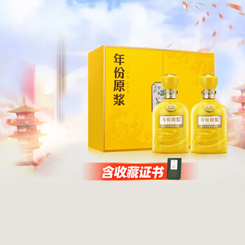 古井貢酒 古20（20年）2本入り 白酒 500ml 中国酒 古井貢酒 古20（20年）2本入り 白酒 500ml 中国酒 古井貢