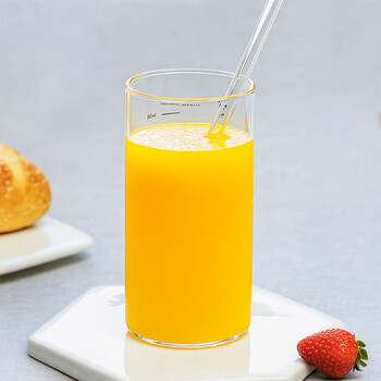 喜碧(Scybe)玻璃杯 牛奶杯耐热玻璃杯带刻度水杯果汁杯早餐牛奶杯朗尼300ml 喜碧(Scybe)玻璃杯 牛奶杯耐热玻璃杯带刻度水杯果汁杯早餐牛奶杯朗尼300ml