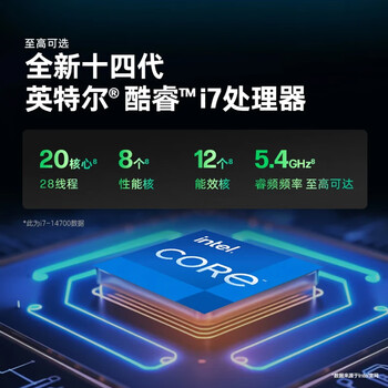 惠普战99 高性能游戏台式电脑主机(i5-14500 16G 1T RTX A1000) 27英寸大屏2K AI黑神话 设计图站