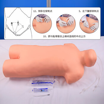 勤良腹部移动性浊叩诊与腹腔穿刺训练模型 高级综合穿刺叩诊训练模拟人人体急救训练护理人QL/CK813 勤良腹部移动性浊叩诊与腹腔穿刺训练模型 高级综合穿刺叩诊训练模拟人人体急救训练护理人QL/CK813