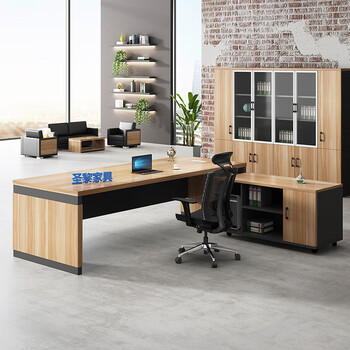 圣黎办公家具老板桌经理桌主管桌电脑桌单人办公桌椅1.6*0.8米单桌 圣黎办公家具老板桌经理桌主管桌电脑桌单人办公桌椅1.6*0.8米单桌