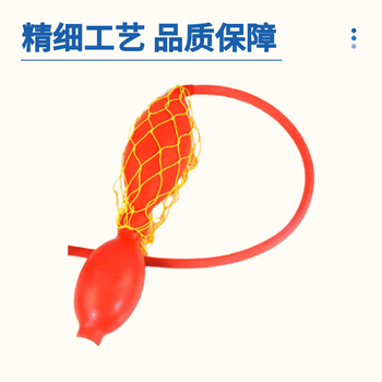 化科单联球双联球取样器/负压球实验室单向加压装置/通球试验用球化验胶皮球 【加厚气囊】单联球1个