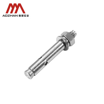 奥展实业（AOZHAN）304不锈钢GB22795膨胀螺栓 M8 *60 5颗/包