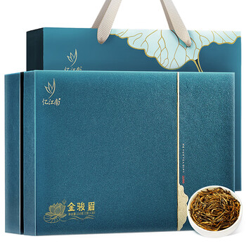 忆江南金骏眉茶叶礼盒送人210g端午节父亲节送礼送父母长辈礼物红茶荷韵