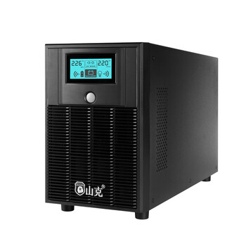 山克 SK3000 ups不间断电源3000VA/1800W家用办公电脑停电稳压应急备用ups电源可带6台电脑