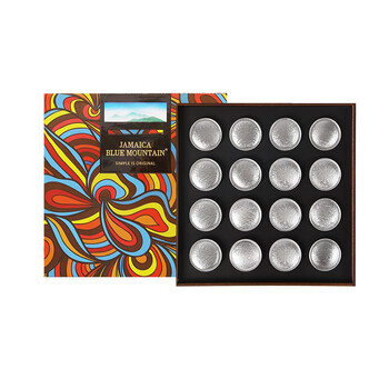 JBeM牙买加蓝山胶囊咖啡礼盒意式精品黑咖啡中深烘焙16颗装