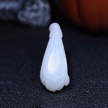 玉雕玉兰花吊坠型号规格- 京东