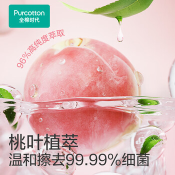 全棉时代(PurCotton)蜜桃湿厕巾 6片*6包全棉洁厕湿纸巾私处护理便携装190*150MM 全棉时代(PurCotton)蜜桃湿厕巾 6片*6包全棉洁厕湿纸巾私处护理便携装190*150MM