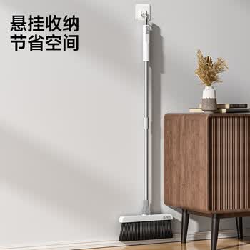 五月花扫把单个装不锈钢杆时尚家用扫帚扫地笤帚宿舍