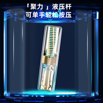 好媳妇旋转拖把38cm2个棉头液压杆旋风桶加大加厚免手洗懒人神器地拖