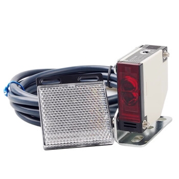 珀帝红外线镜面反射感应器方形光电开关传感器  E3JK-DS100M1(12-24V）-漫反射型 10-100CM