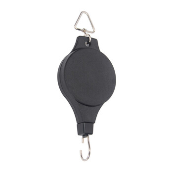 吊钩升降吊兰花盆挂钩吊盆阳台自由悬挂绳居家挂物钩子 伸缩挂钩1个