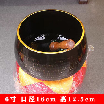 铜磬引黄铜大大庆庆佛音碗铜钵佛具大号樟木木鱼法器中式寺院法器 6寸铜磬【图片 价格 品牌 报价】-京东